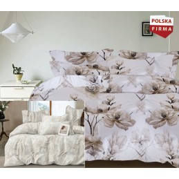 Dwustronna pościel bawełniana 160 cm x 200 cm.