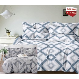 Dwustronna pościel bawełniana 160 cm x 200 cm.
